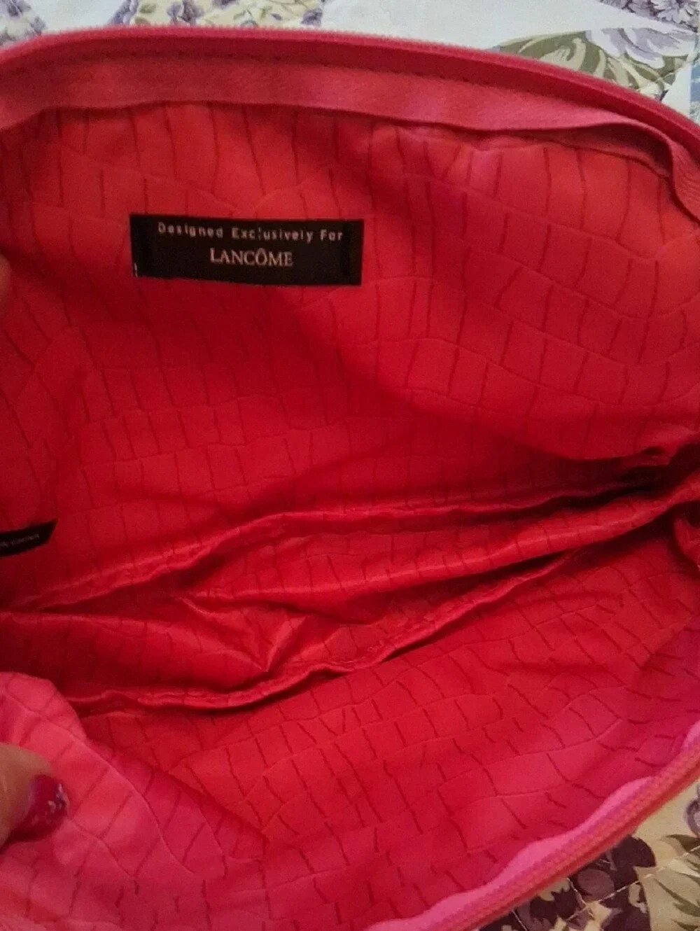 NWOT Lot Of 2 Lancome Makeup Bags. Never Used! Large Sizes.